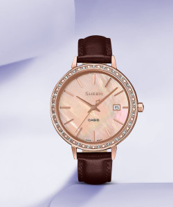 CASIO SHE 4052PGL 4AUDF Sheen SHE 4052PGL 4AUDF Analog Watch