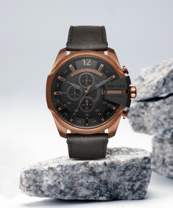 Montre diesel on sale homme mega chief
