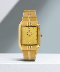 Lowest price of titan watch best sale