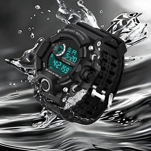 GHATIKA Jee Shock Unisex Waterproof Sport Digital Watch For Men