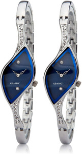 ADAMO 9710SM01 9710SM01 Watch Scratch Resistant Blue Dial Contemporary Shaped with Stainless Steel Chain Analog Watch For Women Buy ADAMO 9710SM01 9710SM01 Watch Scratch Resistant Blue Dial Contempora...