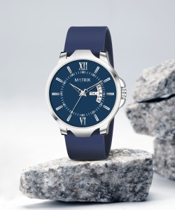 MATRIX Softest Silicone Strap Antique 2.0 Day Date Analog Watch For Men Women Buy MATRIX Softest Silicone Strap Antique 2.0 Day Date Analog Watch For Men