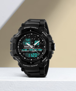 Buy SKMEI Analog Digital Watch For Men 1164 LED And Pointer