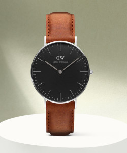 Classic black durham daniel wellington hot sale