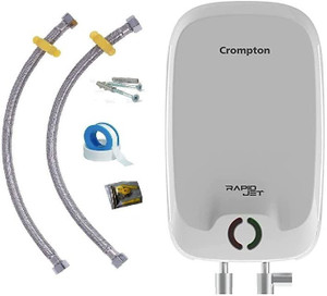Crompton 3 L Instant Water Geyser (Rapid Jet 3L Instant Water Heater With  Free Installation Kit, White) Price in India - Buy Crompton 3 L Instant  Water Geyser (Rapid Jet 3L Instant