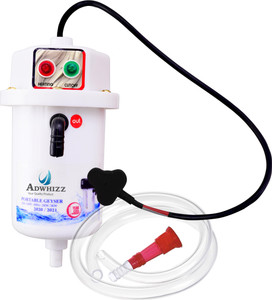 Adwhizz 1 L Instant Water Geyser (1L INSTANT WATER PORTABLE HEATER GEYSER  SHOCK PROOF PLASTIC BODY, White) Price in India - Buy Adwhizz 1 L Instant  Water Geyser (1L INSTANT WATER PORTABLE