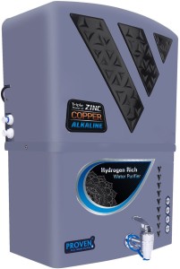 proven Alkaline + ORP with Active Copper 12 L RO + UV + UF + Copper + TDS Control Water Purifier