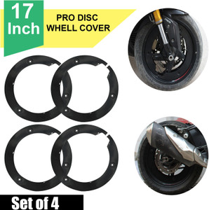 Motorcycle front wheel outlet cover