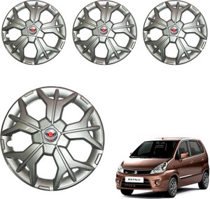 CuboDePlato Sharp Silver Wheel Cover 13In Zen Estilo Type 2 Wheel