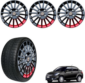 Black wheel outlet caps for swift