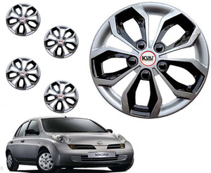 Kunj Autotech 14 Inch Wheel Cover Double Color Micra Wheel Cover