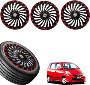 WolkomHome Car accessories Wheel cap Hub Cap Turbain Red Black 13