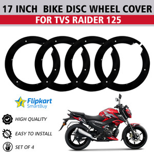 Flipkart SmartBuy Bike New Pro Disc Wheel Cover 17 Inch For TVS Raider 125 Set of 4 Wheel Cover For TVS NA Price in India Buy Flipkart SmartBuy Bike New Pro