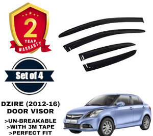 Swift dzire cheap door visor price