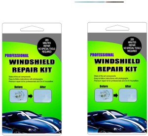 Windshield Repair Kit Cracked Glass Repair Kit to Fix Auto Glass