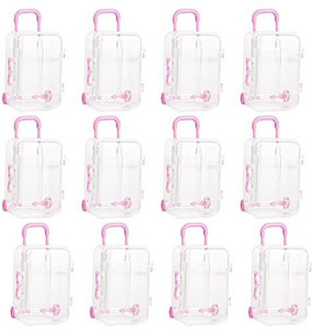 Mini clear suitcase cheap