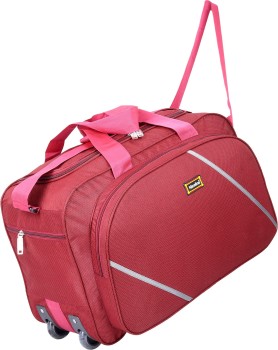 Buy Avila 60 L Strolley Duffel Bag - 60 L 20 INCH Luggage Bag & Travel Bag  For Men & Women Duffle Luggage Trolly Bags - Red - Large Capacity Online -  Get 66% Off