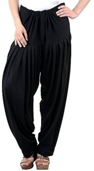Designed Cotton Patiala Pants For Women's (Pack Of 3)