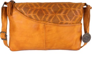 Kompanero Brown Sling Bag Flora- The Sling Cognac - Price in