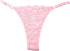 DealSeven fashion Women Thong Pink Panty - Buy DealSeven fashion Women  Thong Pink Panty Online at Best Prices in India