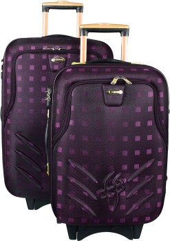 Buy STUNNERZ Soft Body Set of 2 Luggage Trolley Bags 51, 61 CM Combo Set  Travel Bag Cabin Bag Suitcase, Maroon Online at Best Prices in India -  JioMart.