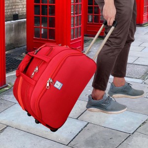 Sonnet VALOUR Expandable Check-in Suitcase - 25 inch RED - Price in India