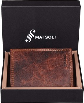 Buy Mai Soli Antique Brown Casual Leather Money Clip Wallet for Men Online  At Best Price @ Tata CLiQ