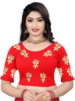 Rang Rangoli Round Neck Women Blouse - Buy Rang Rangoli Round Neck Women  Blouse Online at Best Prices in India