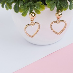  Buy Sparkling Drop Louis Vuitton Heart Alloy Drops &  Danglers Online at Best Prices in India