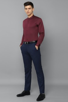 Buy Men Maroon Slim Fit Formal Shirts Online  622112  Peter England