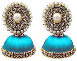 Buy online Nir Creations Exclusive Silk Thread Earrings from fashion  jewellery for Women by Nir Creation for 329 at 34 off  2023 Limeroadcom
