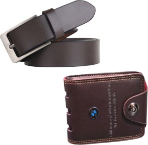 BottomHuk Premium Women Genuine Leather Brown Designer belt