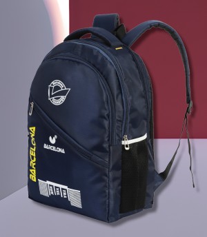 Elite Crafts EC Backpack Off White Black Yellow Color 21 L Laptop