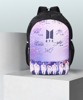 Ambika Collection (v) Kim Taehyung print school, travel, tuition, office  bags, BTS Girls backpack 10 L Backpack Black - Price in India