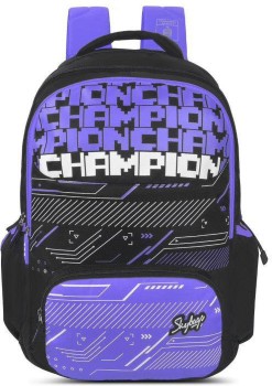 SKYBAGS CREW 06 SCHOOL BAG (E) PURPLE 33 L Laptop Backpack Purple