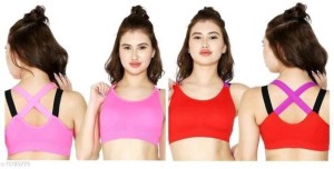 UPOKLY Women Cami Bra Lightly Padded Bra Women Cami Bra Lightly