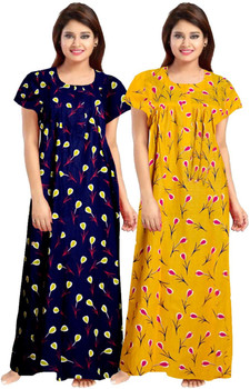 Hans Craft And Fashion Women Nighty - Buy Hans Craft And Fashion Women  Nighty Online at Best Prices in India | Flipkart.com