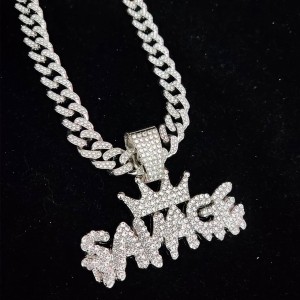 mc stan snake Slime pendant with stainless steel chain