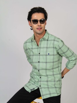 yankee Men Striped Casual Red, Green, Grey Shirt - Buy Red, Green, Grey  yankee Men Striped Casual Red, Green, Grey Shirt Online at Best Prices in  India