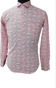 Buy Highlander Black/White Slim Fit Printed Casual Shirt for Men Online at  Rs.469 - Ketch