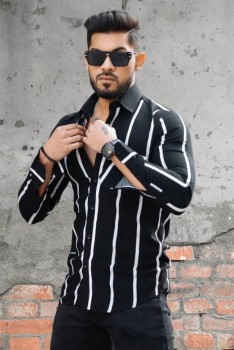 yankee Men Striped Casual Red, Green, Grey Shirt - Buy Red, Green, Grey  yankee Men Striped Casual Red, Green, Grey Shirt Online at Best Prices in  India
