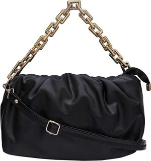 Zaxcer Grey Sling Bag Girls Stylish Sling bag Chain Straps Side