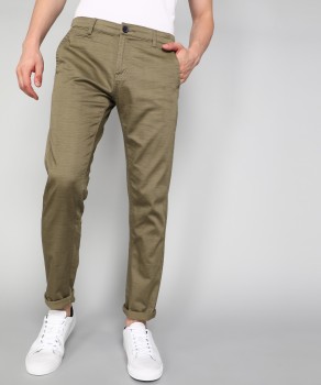 US POLO ASSN Slim Fit Men Khaki Trousers  Buy US POLO ASSN Slim Fit Men  Khaki Trousers Online at Best Prices in India  Flipkartcom
