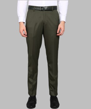 Buy AD  AV Mens Regular Fit Formal Trousers  219BALENOSTEELGREYFF30Grey30 at Amazonin