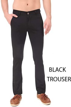 Black knee cut trouser jeans s  Order from Rikeys faster and cheaper