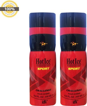 Buy online Hot Ice Knock Out Pour Homme Deodorant Perfume, 200ml