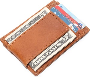 HOJ Co. WYATT Money Clip Wallet, Minimalist Card India
