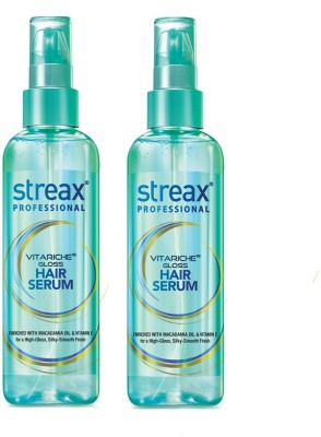 Streax Professional VitaRiche Gloss Hair Serum Pack of 4 - Price in India,  Buy Streax Professional VitaRiche Gloss Hair Serum Pack of 4 Online In  India, Reviews, Ratings & Features 