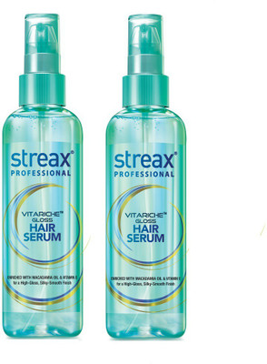 Streax Professional VitaRiche Gloss Hair Serum Pack of 4 - Price in India, Buy Streax Professional VitaRiche Gloss Hair Serum Pack of 4 Online In India, Reviews, Ratings & Features Streax Professional VitaRiche Gloss Hair Serum Pack of 4 - Price in India, Buy Streax Professional VitaRiche Gloss Hair Serum Pack of 4 Online In India, Reviews, Ratings & Features