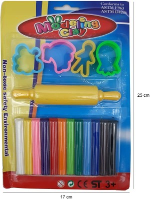 PARIVRIT Pack Of 36 Pcs Non Toxic Bouncing Clay set For School